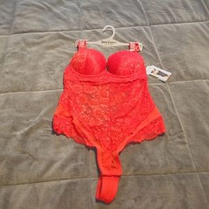 JUICY COUTURE sexy red lingerie BRAND new, never worn with tags. Size medium